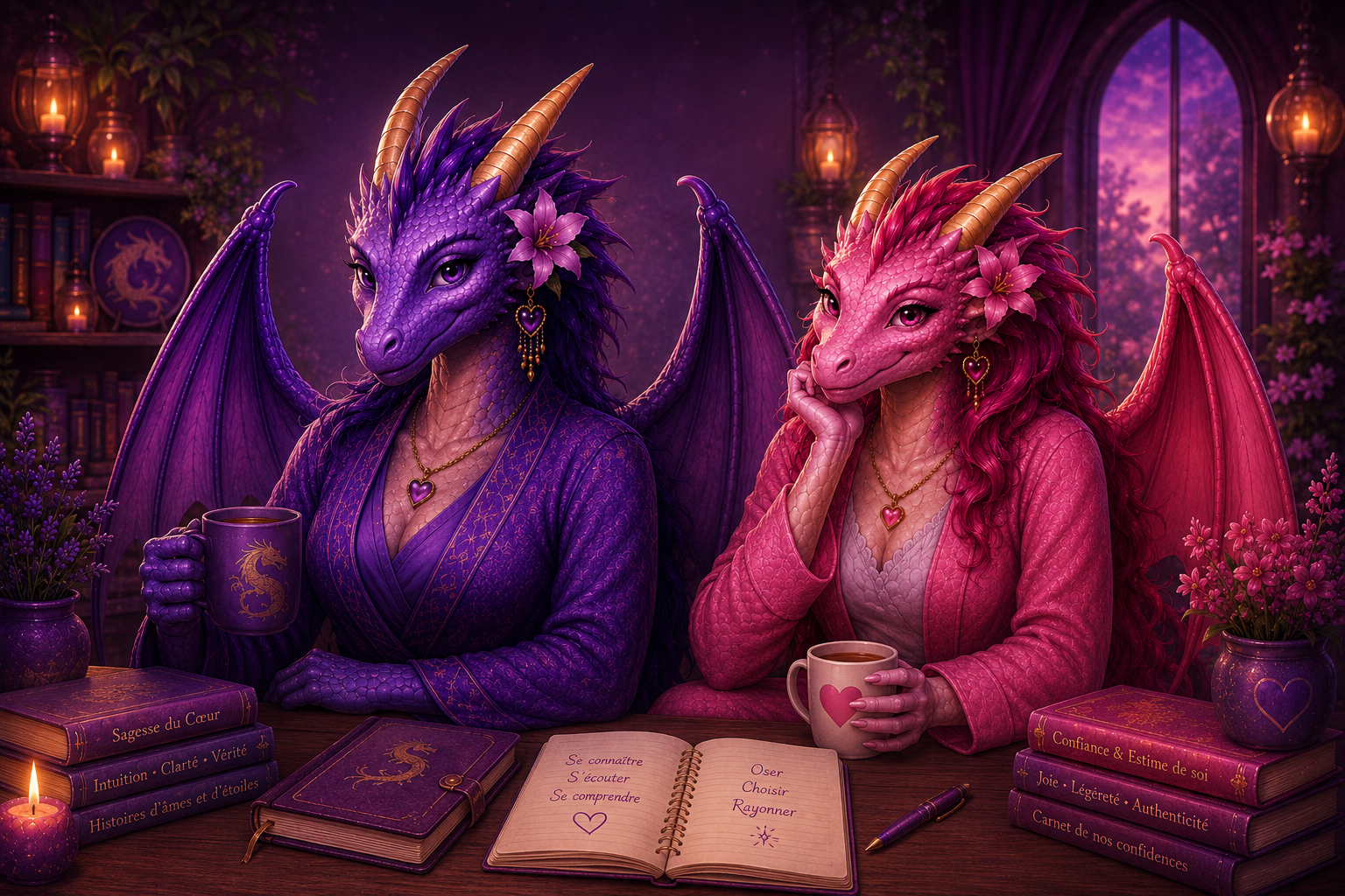 LiliDragon et LiliBestie